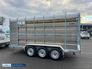 M-Tec 14ft x 6ft Tri Axle Livestock Trailer
