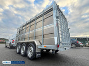 M-Tec 14ft x 6ft Tri Axle Livestock Trailer