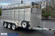 M-Tec 14ft x 6ft Tri Axle Livestock Trailer