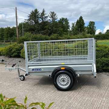 M-Tec 6ft x 4ft Single Axle Trailer