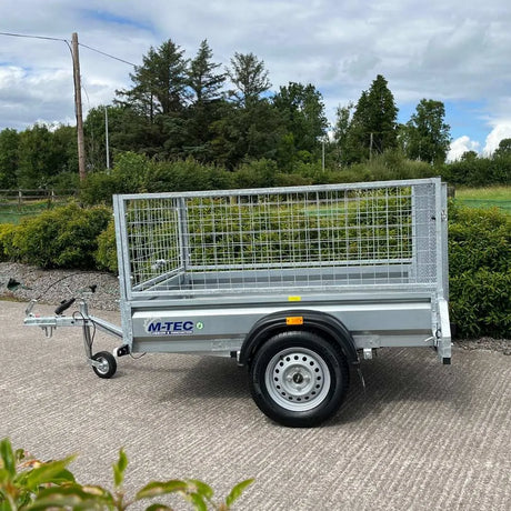 M-Tec 6ft x 4ft Single Axle Trailer