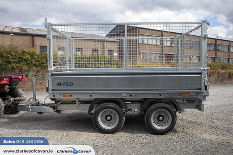 M-Tec 8ft x 5ft Tipping Trailer