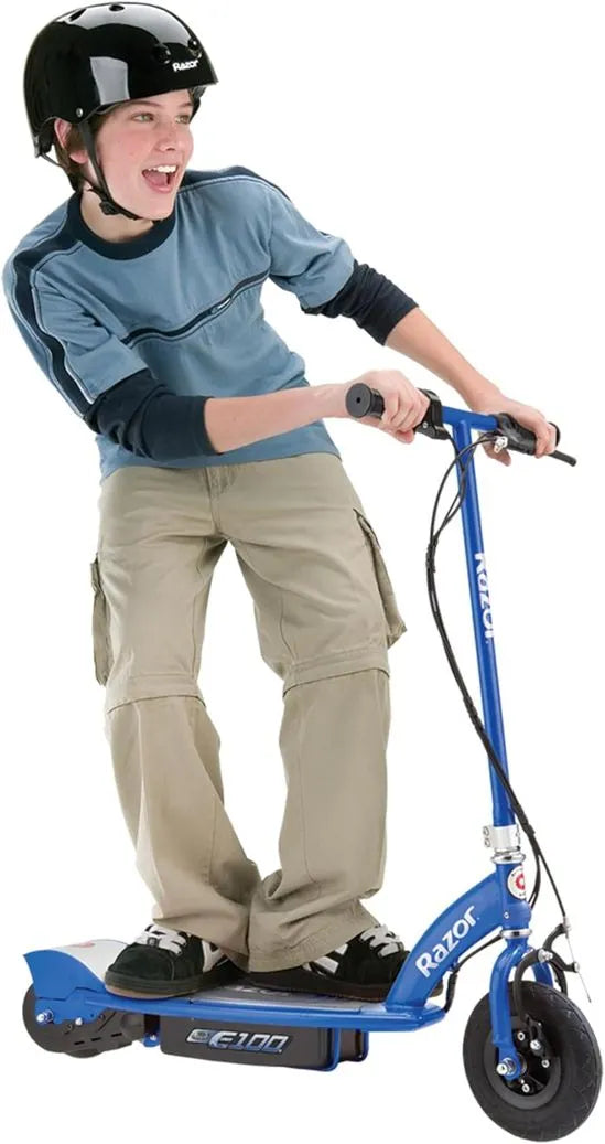 Razor E100 Electric Scooter - Blue