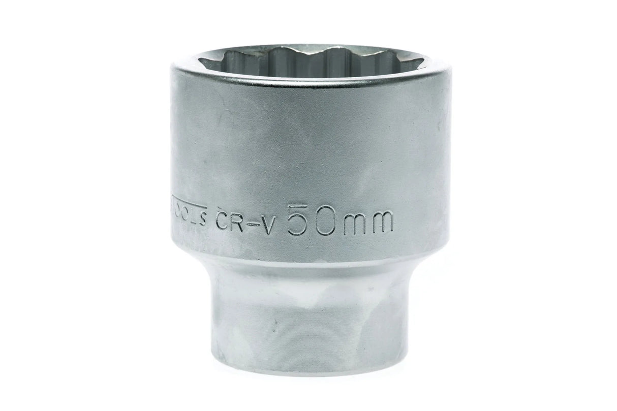 Teng Tools 1" Drive 12 Point Regular Metric Sockets (Sold Separately) - 50mm