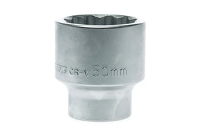 Teng Tools 1" Drive 12 Point Regular Metric Sockets (Sold Separately) - 50mm