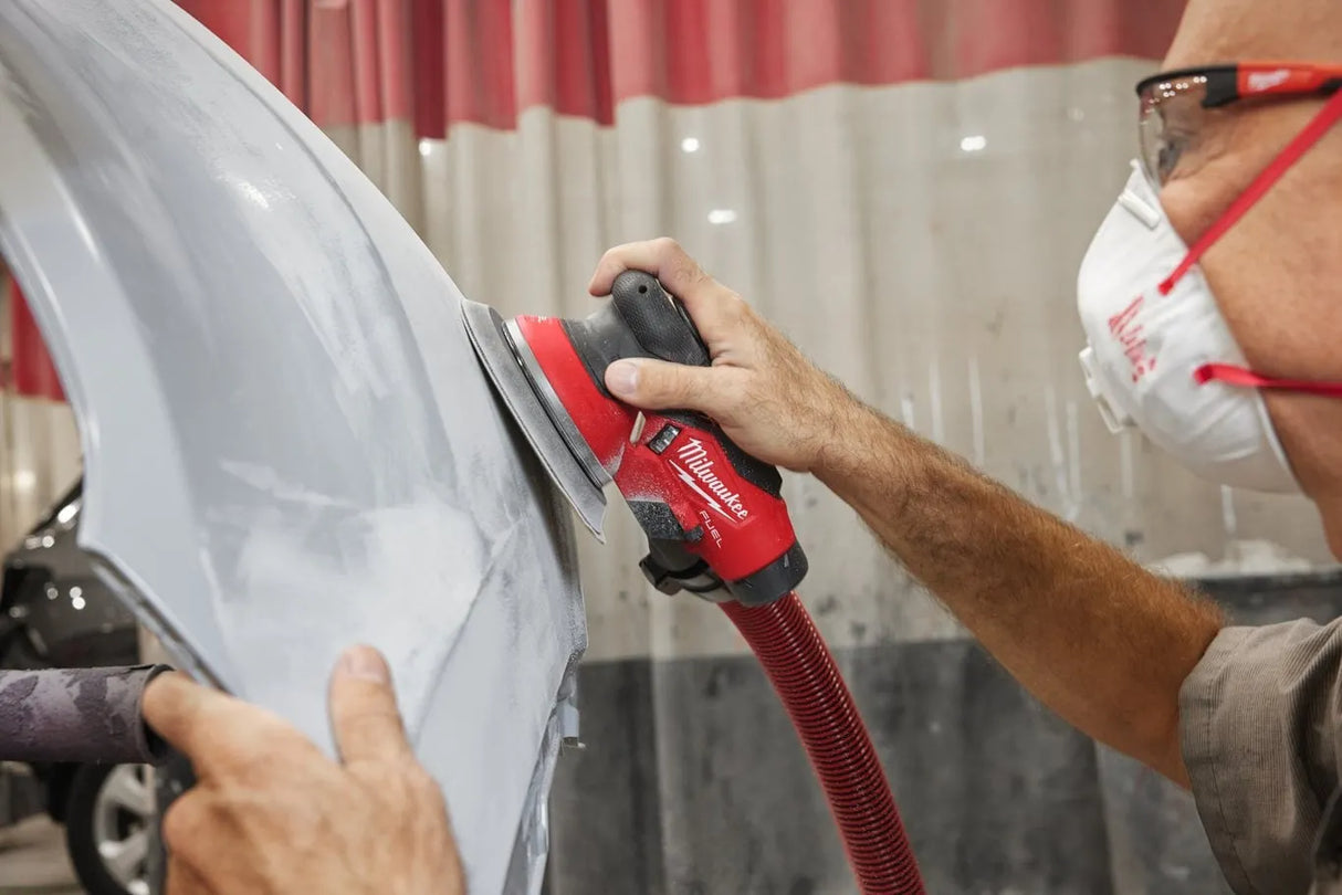 Milwaukee M12FROS5-502X 150mm Orbital Sander Kit