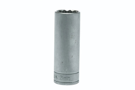10-36mm Teng Tools 1/2'' Drive, Deep, 12 Point Sockets - 21mm