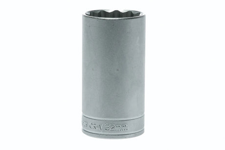 10-36mm Teng Tools 1/2'' Drive, Deep, 12 Point Sockets - 32mm