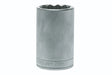 10-36mm Teng Tools 1/2'' Drive, Deep, 12 Point Sockets - 36mm