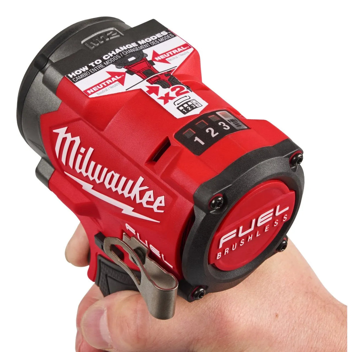 Milwaukee M12 FUEL 3/8" Compact Impact Wrench with Friction Ring Bare Unit (M12 FCIWF38G3-0)