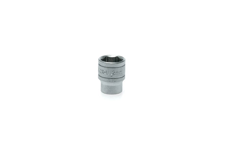 4-13mm Teng Tools 1/4" Drive, Regular, 6 Point Socket - 12mm