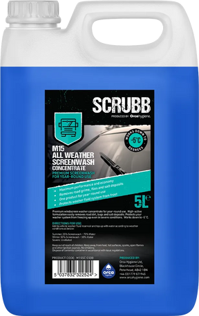SCRUBB Screenwash Concentrate 5L