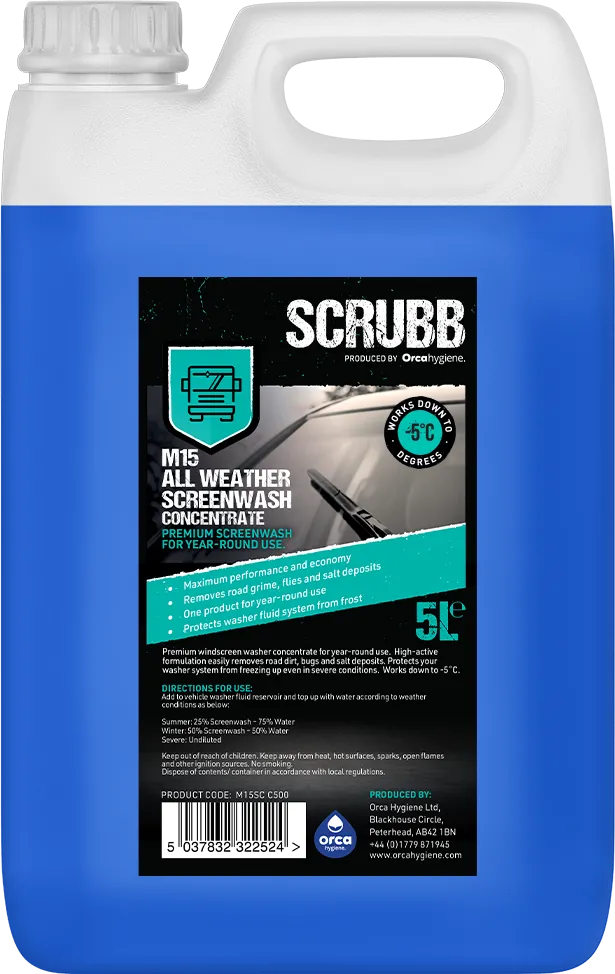 SCRUBB Screenwash Concentrate 5L