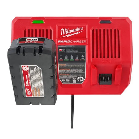 Milwaukee M18 Dual Bay Rapid Charger for M18 REDLITHIUM Batteries (M18 DFC)
