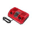 Milwaukee M18 Dual Bay Rapid Charger for M18 REDLITHIUM Batteries (M18 DFC)