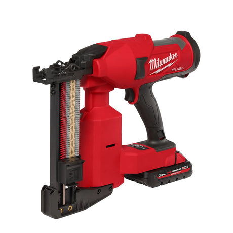 Milwaukee M18 18V Fuel Fencing Stapler Staple Gun with Kitbox (Bare Unit)