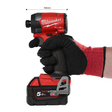 Milwaukee M18 FUEL ¼" Hex Impact Driver Bare Unit | Compact Design with 226 Nm Torque 