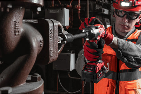 Milwaukee M18 FUEL ½″ Impact Wrench Kit - 881 Nm Torque, 2x 5.0Ah Batteries, Case & Charger