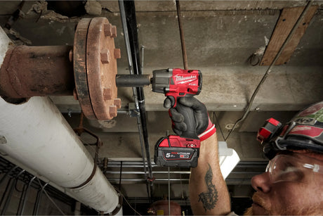 Milwaukee M18 FUEL ½″ Impact Wrench Kit - 881 Nm Torque, 2x 5.0Ah Batteries, Case & Charger