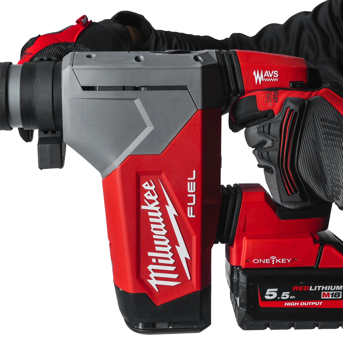 Milwaukee M18 FUEL SDS-Plus Hammer | 32mm, 5.0 J Impact Energy with ONE-KEY