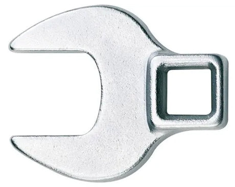 Teng Tools M386519-C 3/8" Crow Foot Wrench – 19mm Open End, Satin Finish