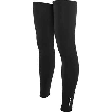 Madison Isoler Thermal Leg Warmers - Black (Small) | Fleece-Backed, Lightweight Cycling Warmers