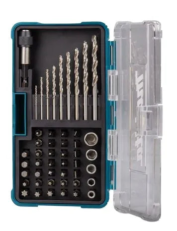 Makita B-36192 HSS-G 48-Piece Screw and Socket Set | High-Speed Steel for Metal Drilling and Screwdriving
