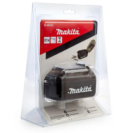 Makita B-68323 21 Piece Screw Bit Set in Battery Shaped Case | Compact, Versatile, and Secure