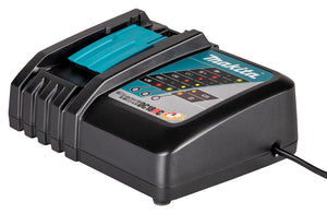 Makita DC18RC 7.2V-18V LXT Multi-Voltage Compact Charger | Rapid Charging & Optimum Battery Care
