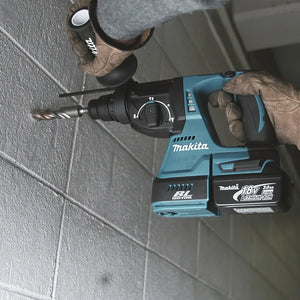 Makita DHR242RTJ 18V SDS+ Brushless Rotary Hammer Drill (2x5Ah) | High Performance & Versatility
