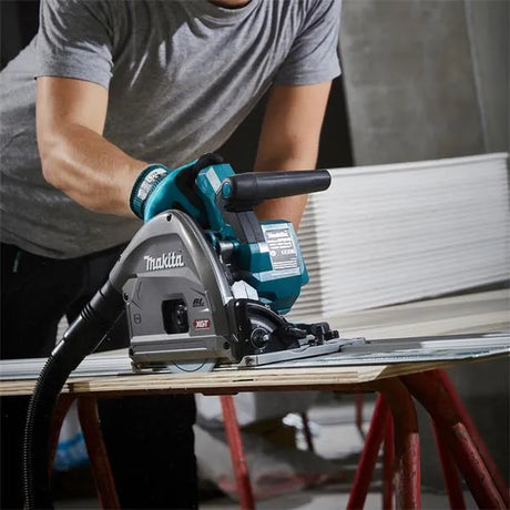 Makita SP001GZ03 40V XGT 165mm Plunge Track Saw (Bare Unit) | Precision, Power & Versatility