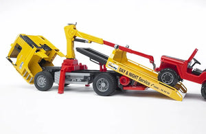 Bruder Man TGA Breakdown Truck with Cross Country Vehicle