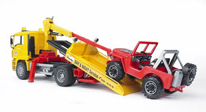 Bruder Man TGA Breakdown Truck with Cross Country Vehicle