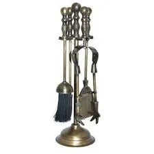 Mansion 18" Antique Brass Companion Set