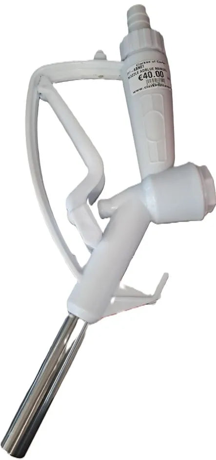 Manual AdBlue Nozzle - ECO Trigger Nozzle with ¾″ Hose Tail & Stainless Spout