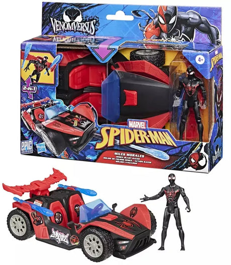 Marvel Spider-Man Venom Versus Miles Morales Remix Racer