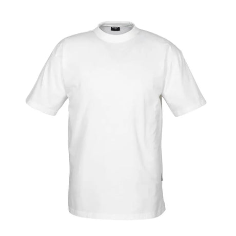 MASCOT White Cotton T-Shirt - Classic Fit, 100% Combed Cotton (00782-250-06)