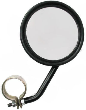 Massey Ferguson Mirror Round Rear-View & Clamp Kit for Exhaust Pipe - 62103
