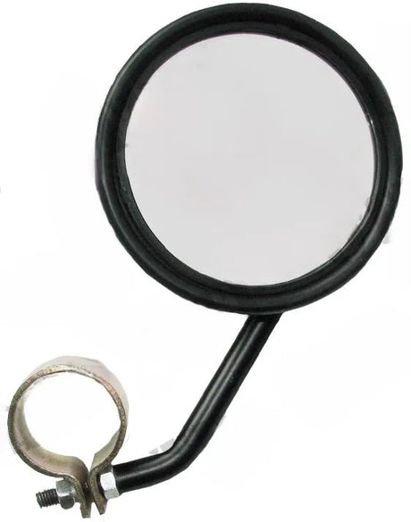 Massey Ferguson Mirror Round Rear-View & Clamp Kit for Exhaust Pipe - 62103