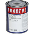 TRACTOL Matt Black High Gloss Paint 1 Litre - Durable Finish for Agricultural & Construction Equipment - MK143