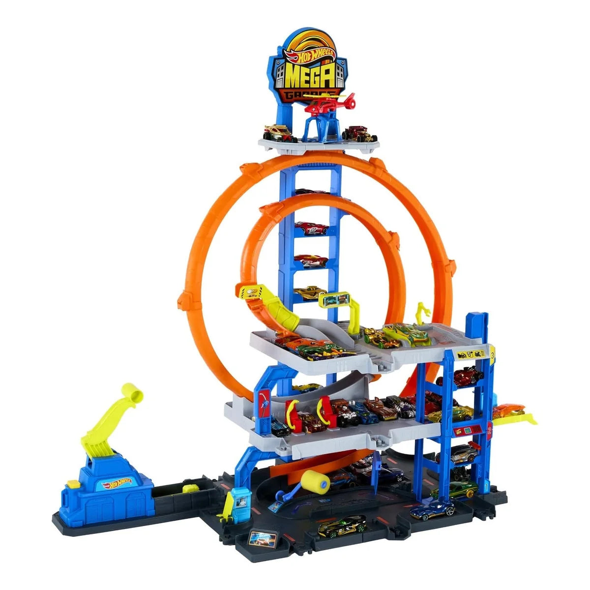Hot Wheels City Mega Loop Garage