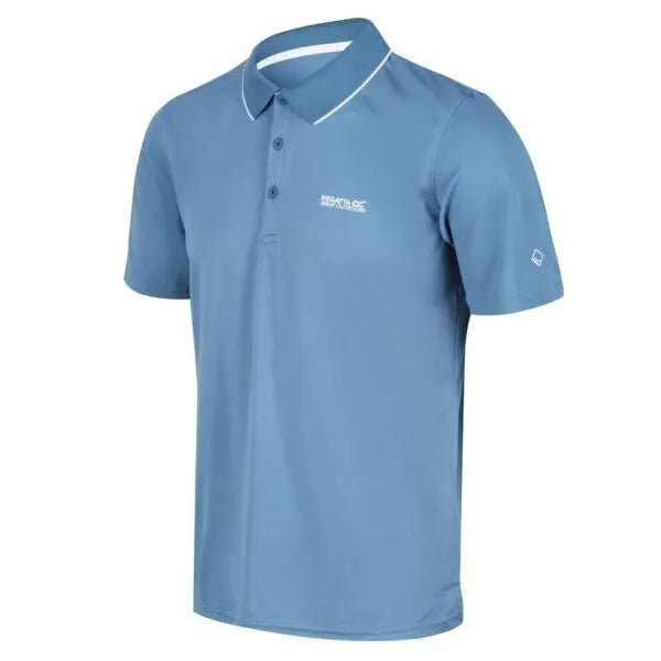 Regatta Men's Maverick V Active Polo Shirt Blue