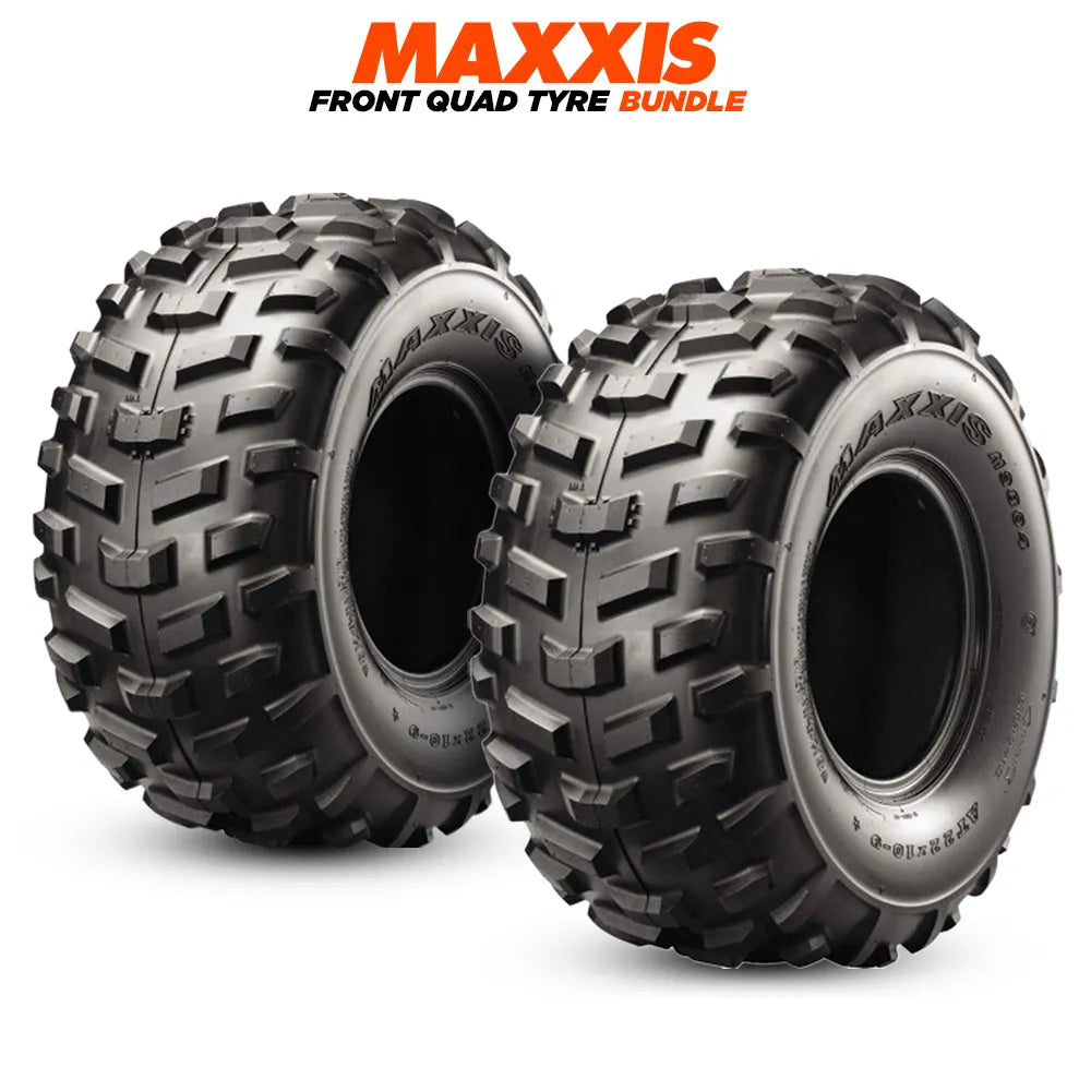 Maxxis Quad Front Tyre x2 Bundle - Includes 2x 25x8x12 Tyres