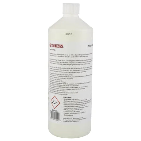 MCANAX Oil Cleaner and Degreaser 1 Litre - Multi-Surface Citrus Formula | MX3100001