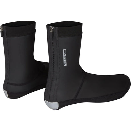 Flux Closed Sole Overshoes - Waterproof and Windproof Cycling Overshoes (Black).