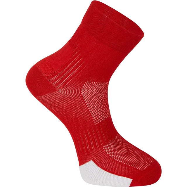 Flux Performance Sock - True Red | Lightweight Road Cycling Sock EU 41.5-45 (UK 7.5-10)