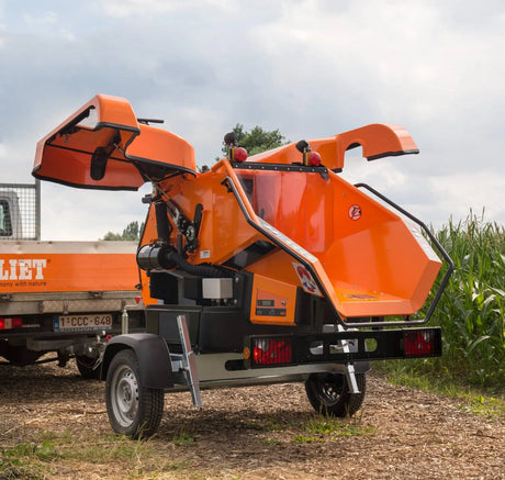 Eliet Mega Prof Diesel Shredder Towed