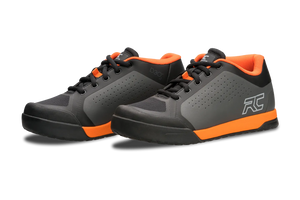 Men's Powerline All-Terrain Big Mountain Bike Shoes Charcoal/Orange