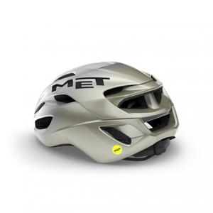 MET Rivale MIPS Road Helmet Silver/Grey - Large 58-61cm