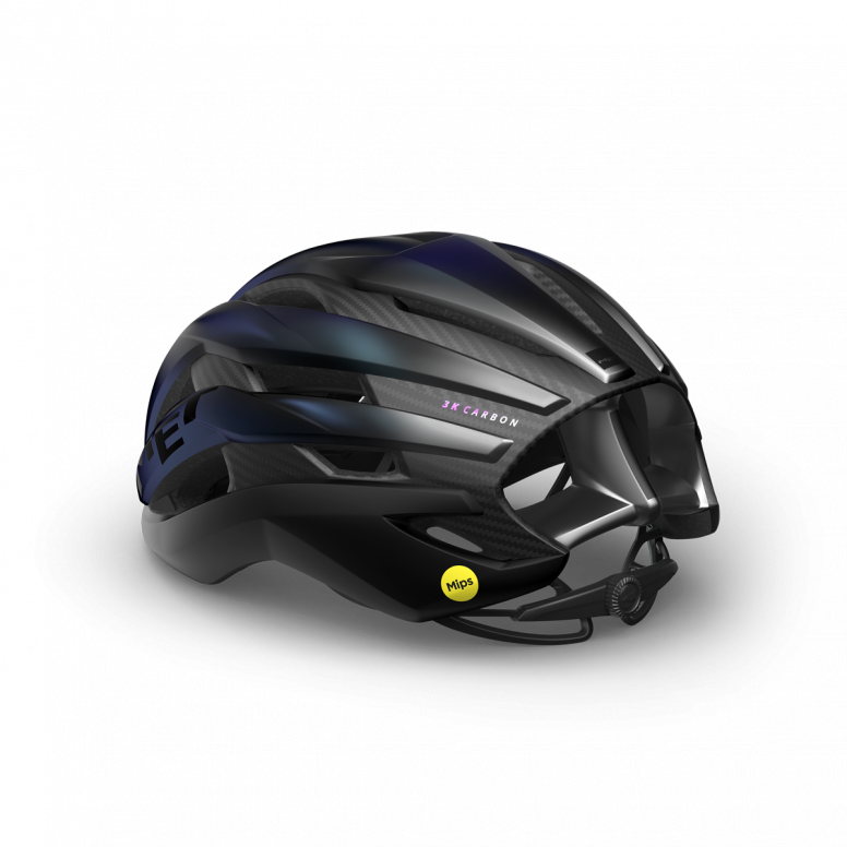 MET Trenta 3K Carbon Mips Blue Helmet 58-61cm Large | Elite Road Cycling Helmet